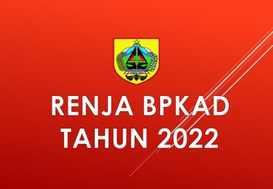 RENJA BPKAD TAHUN 2022